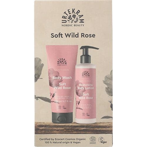 Stort online udvalg i Urtekram Gaveæske Soft Wild Rose Body Lotion & Body Wash ❤ Urtekram ❤ Hurtig levering: 1 - 2 Hverdage og gratis fragt v/køb over 295 kr. GLS til pakkeshop ❤ Varenummer: HG-50831 og barcode / Ean: 5701058011912 på lager - Kæmpe udvalg i Personlig pleje - Over 434 design mærker på udsalg