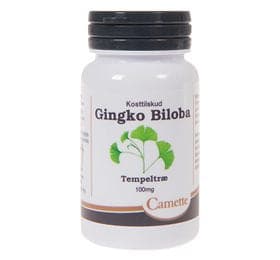 Se Camette Ginkgo biloba 100 mg - 90 tab. ❤ Kæmpe udvalg i Blandet ❤ Hurtig levering: 1 - 2 Hverdage samt billig fragt - Varenummer: HG-14582 og barcode / Ean: '5701941019407 på lager - Udsalg på Sundhed Spar op til 62% - Over 454 kendte brands på udsalg