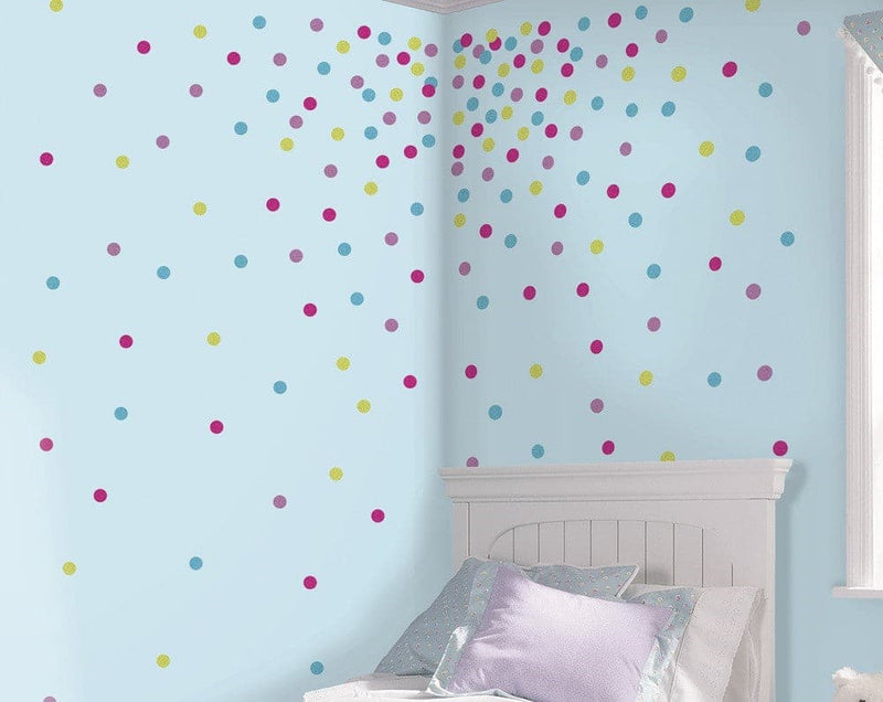 Se Glitterkonfetti i forskellige farver Wallstickers ❤ Stort online udvalg i Roommates ❤ Hurtig levering: 1 - 2 Hverdage samt billig fragt - Varenummer: MMA-216151 og barcode / Ean: &