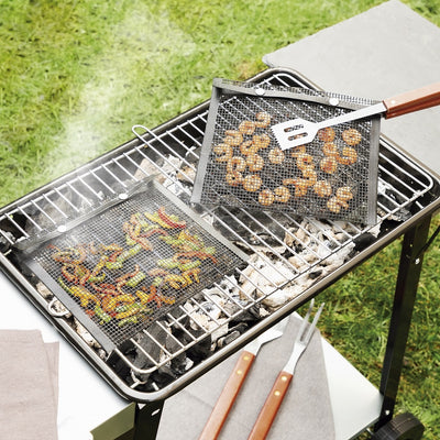 Se Barbeque Mesh net - til grill - 2 stk ❤ Kæmpe udvalg i InnovaGoods ❤ Hurtig levering: 1 - 2 Hverdage samt billig fragt - Varenummer: CPD-NG33V0103105 og barcode / Ean: '8435527816339 på lager - Udsalg på Bolig og fritid Spar op til 66% - Over 454 kendte brands på udsalg