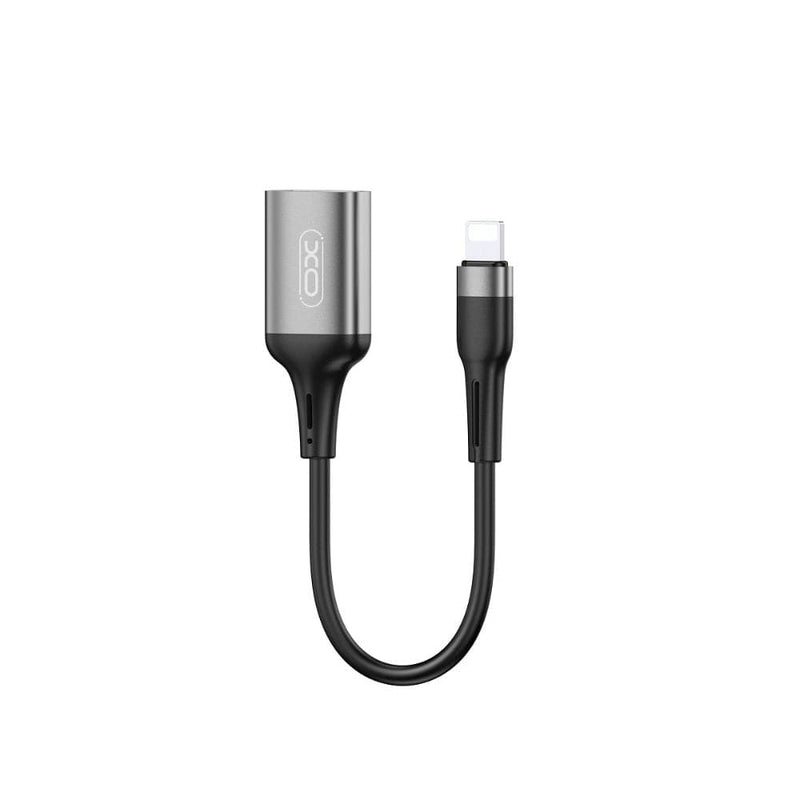 Se XO - Lightning til USB-A adapter - OTG Funkstion - iOS kompatibel ❤ Kæmpe udvalg i Capida ❤ Hurtig levering: 1 - 2 Hverdage samt billig fragt - Varenummer: CPD-BN55GSM170631 og barcode / Ean: &