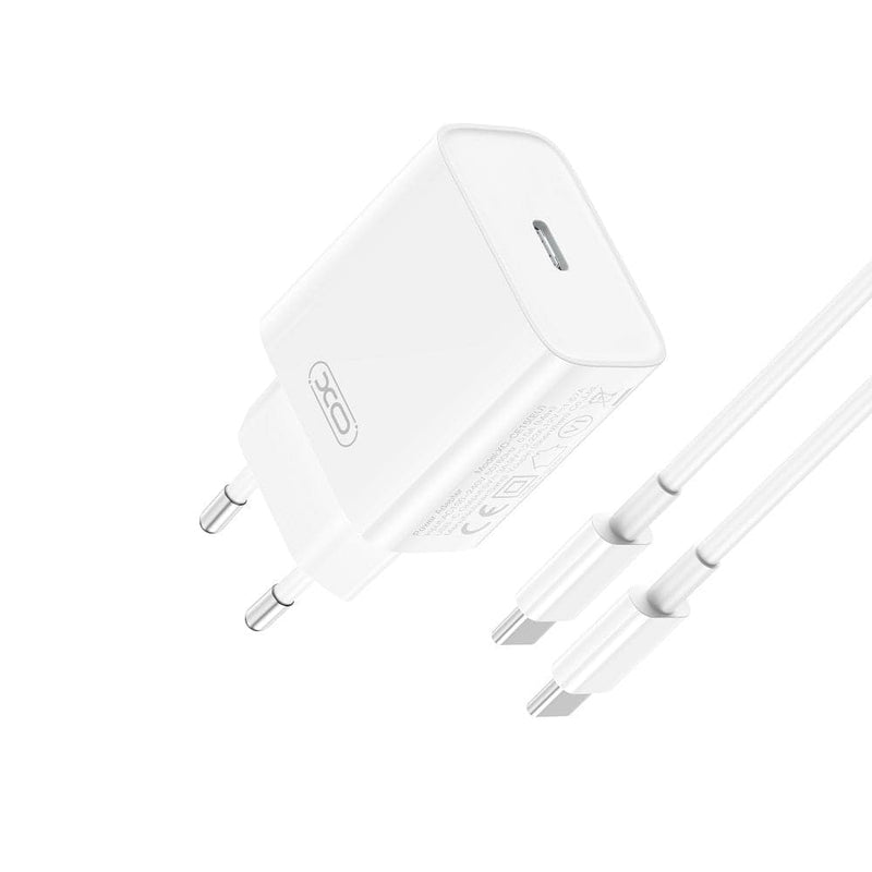 Se USB-C PD HURTIG oplader / adapter - 20W Inkl. USB-C til USB-C kabel ❤ Kæmpe udvalg i Deltaco ❤ Hurtig levering: 1 - 2 Hverdage samt billig fragt - Varenummer: CPD-BN55GSM172929 og barcode / Ean: &