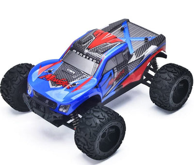 Se Guokai MonsterTruck 1:16 4WD Fjernstyret 2.4Ghz 35km/t Blå ❤ Stort online udvalg i KopK ❤ Hurtig levering: 1 - 2 Hverdage samt billig fragt - Varenummer: MMA-1465833 og barcode / Ean: '5712548145482 på lager - Udsalg på Fjernstyret Biler, Hobby Spar op til 57% - Over 350 kendte brands på udsalg