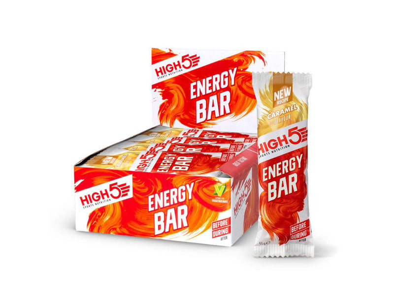 Se High5 Energybar - Karamel - 55 gram - 1 kasse á 12 stk. ❤ Stort online udvalg i High5 ❤ Hurtig levering: 1 - 2 Hverdage samt billig fragt ❤ Varenummer: CKP-5027492006544 og barcode / Ean: &