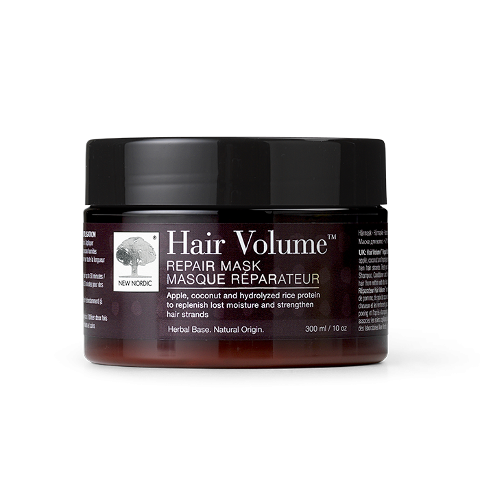 Stort online udvalg i New Nordic Hair Volume Repair Mask ❤ New Nordic ❤ Hurtig levering: 1 - 2 Hverdage og gratis fragt v/køb over 295 kr. GLS til pakkeshop ❤ Varenummer: HG-34036 og barcode / Ean: 5021807005086 på lager - Kæmpe udvalg i New Nordic - Over 454 design brands på udsalg