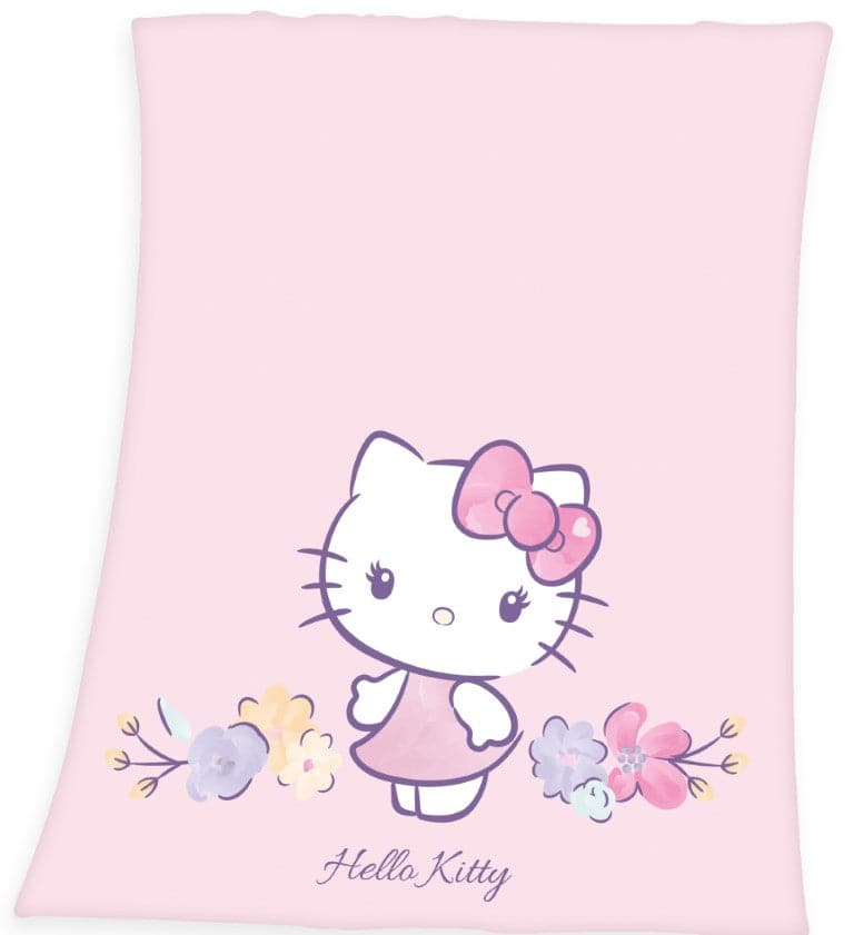 Se Hello Kitty Fleece tæppe - 130 x 160 cm ✔ Kæmpe udvalg i Herding ✔ Hurtig levering: 1 - 2 Hverdage samt billig fragt - Varenummer: MMA-2010237 og barcode / Ean: &