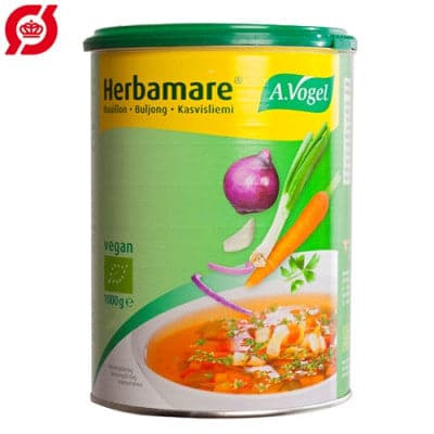 Stort online udvalg i A. Vogel Herbamare Urtebouillon Ø 1000 g. ❤ A .Vogel ❤ Hurtig levering: 1 - 2 Hverdage og gratis fragt v/køb over 295 kr. GLS til pakkeshop ❤ Varenummer: HG-2388-1 kg og barcode / Ean: 7610313412549 på lager - Kæmpe udvalg i Mad & drikke - Over 315 kendte brands på udsalg