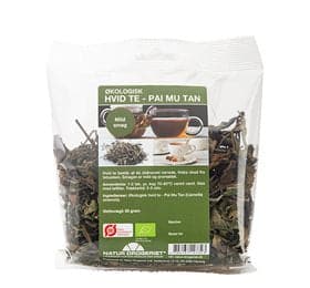 Stort online udvalg i Hvid te (Pai Mu Tan) Ø 50g. ❤ ❤ Hurtig levering: 1 - 2 Hverdage og gratis fragt v/køb over 295 kr. GLS til pakkeshop ❤ Varenummer: HG-11357 og barcode / Ean: 5703137127323 på lager - Kæmpe udvalg i Sundhed - Over 424 kendte brands på udsalg