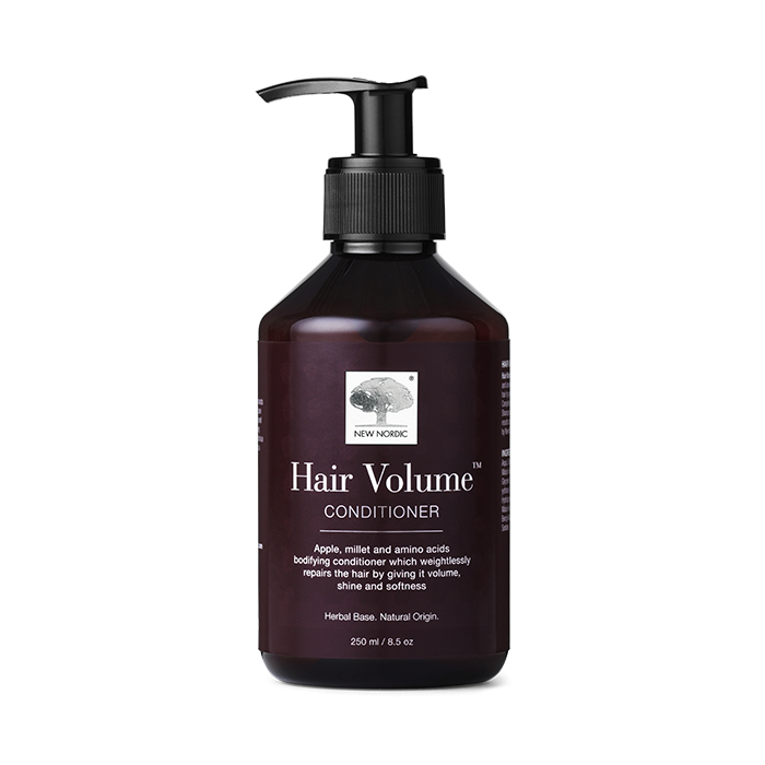 Stort online udvalg i New Nordic Hair Volume Balsam 250 ml ❤ New Nordic ❤ Hurtig levering: 1 - 2 Hverdage og gratis fragt v/køb over 295 kr. GLS til pakkeshop ❤ Varenummer: HG-45910 og barcode / Ean: 5021807459100 på lager - Kæmpe udvalg i Personlig pleje - Over 454 design brands på udsalg