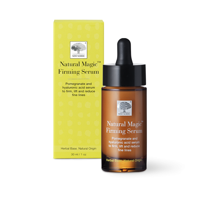 Stort online udvalg i New Nordic Natural Magic Firming Serum 30 ml ❤ New Nordic ❤ Hurtig levering: 1 - 2 Hverdage og gratis fragt v/køb over 295 kr. GLS til pakkeshop ❤ Varenummer: HG-45395 og barcode / Ean: 5021807453955 på lager - Kæmpe udvalg i Personlig pleje - Over 454 design brands på udsalg