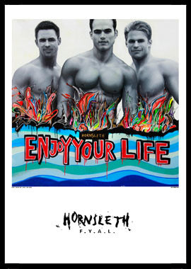 Se Enjoy your life af Hornsleth, 230g Fine Art papir, 50x70 cm ❤ Stort online udvalg i Hornsleth ❤ Hurtig levering: 1 - 2 Hverdage samt billig fragt ❤ Varenummer: ILL-12294 og barcode / Ean: på lager - Udsalg på Illux Art shop - Hornsleth - Hornsleth print i ramme Spar op til 58% - Over 434 design brands på udsalg