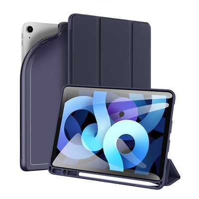Se iPad Air 10.9 (2022/2020) - DUX DUCIS OSOM Tri-Fold læder cover - Blå ❤ Kæmpe udvalg i DUX DUCIS ❤ Hurtig levering: 1 - 2 Hverdage samt billig fragt - Varenummer: CPD-DU3057049 og barcode / Ean: '6934913057049 på lager - Udsalg på Tablets tilbehør Spar op til 61% - Over 454 kendte mærker på udsalg