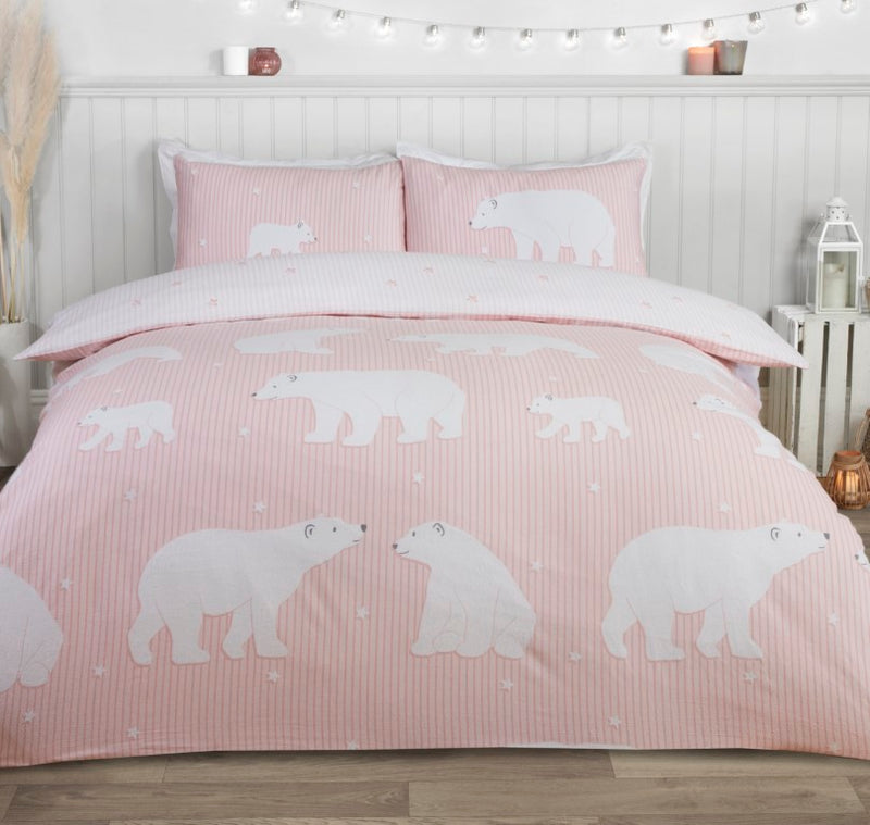 Se Isbjørne Blush Sengetøj 135x200cm ✔ Kæmpe udvalg i Mmaction ✔ Hurtig levering: 1 - 2 Hverdage samt billig fragt - Varenummer: MMA-209068 og barcode / Ean: &