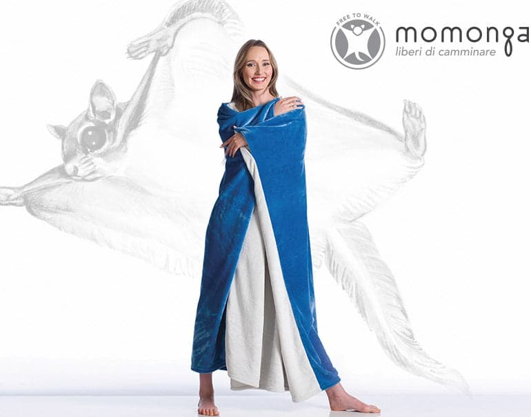 Se KANGURU Momonga Ocean Plaid/Tæppe ✔ Kæmpe udvalg i  KANGURU ✔ Hurtig levering: 1 - 2 Hverdage samt billig fragt - Varenummer: MMA-21114717 og barcode / Ean: &