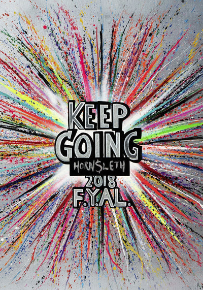 Se Keep going FYAL af Hornsleth ❤ Stort online udvalg i Hornsleth ❤ Hurtig levering: 1 - 2 Hverdage samt billig fragt ❤ Varenummer: ILL-15918 og barcode / Ean: på lager - Udsalg på Illux Art shop - Mest popul?re - Hornsleth - Hornsleth customized print Spar op til 52% - Over 400 kendte brands på udsalg