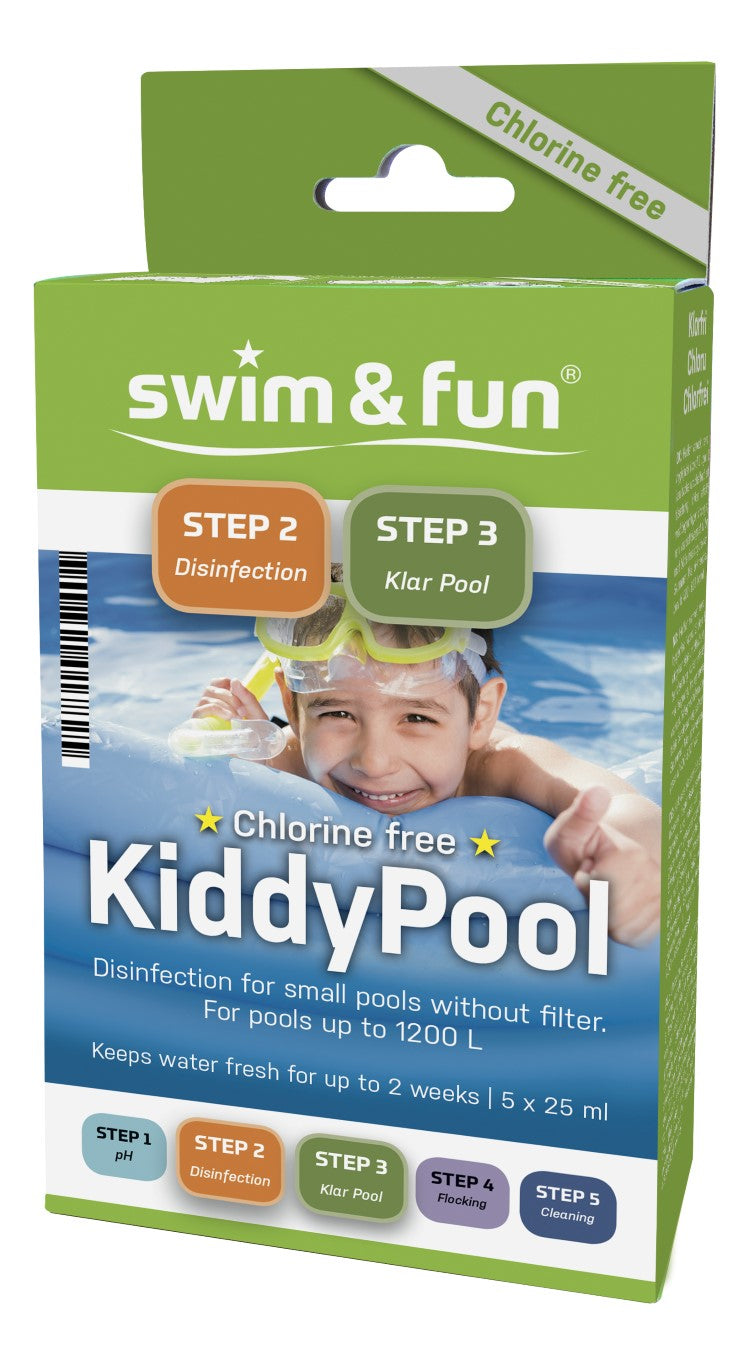 Se Kiddy Pool klorfri vandpleje til soppebassin ✔ Kæmpe udvalg i Mmaction ✔ Hurtig levering: 1 - 2 Hverdage samt billig fragt - Varenummer: MMA-2111782 og barcode / Ean: &