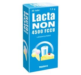 Stort online udvalg i LactaNON 30 tbl. ❤ ❤ Hurtig levering: 1 - 2 Hverdage og gratis fragt v/køb over 295 kr. GLS til pakkeshop ❤ Varenummer: HG-9267 og barcode / Ean: 6410530088487 på lager - Kæmpe udvalg i Sundhed - Over 454 kendte mærker på udsalg