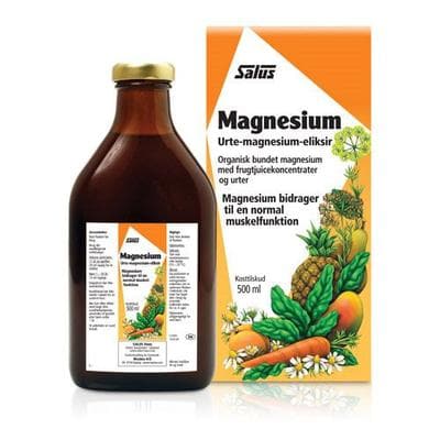 Stort online udvalg i Salus Magnesium Eliksir 500 ml. ❤ ❤ Hurtig levering: 1 - 2 Hverdage og gratis fragt v/køb over 295 kr. GLS til pakkeshop ❤ Varenummer: HG-9625 og barcode / Ean: 4004148047534 på lager - Kæmpe udvalg i Sundhed - Over 434 design mærker på udsalg