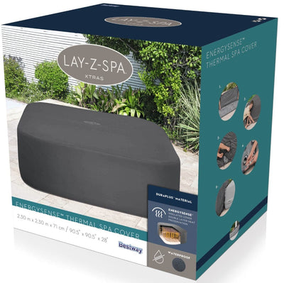 Se LAY-Z-Spa Energysense Termisk Cover 230 x 230 x 71 cm ❤ Stort online udvalg i Bestway ❤ Hurtig levering: 1 - 2 Hverdage samt billig fragt - Varenummer: MMA-17860333 og barcode / Ean: '6941607350881 på lager - Udsalg på Lay-Z Spabade Spar op til 66% - Over 350 kendte brands på udsalg