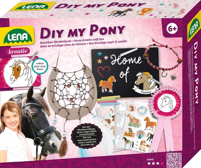 Se Lena DIY Min Pony hobbyboks til børn ✔ Kæmpe udvalg i Lena ✔ Hurtig levering: 1 - 2 Hverdage samt billig fragt - Varenummer: MMA-18242705 og barcode / Ean: &