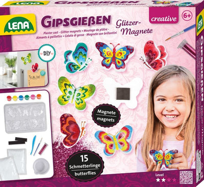 Se Lena Gipsstøbning Glitter Sommerfugle ✔ Kæmpe udvalg i Lena ✔ Hurtig levering: 1 - 2 Hverdage samt billig fragt - Varenummer: MMA-18242707 og barcode / Ean: '4006942890903 på lager - Udsalg på Kreative sæt Spar op til 67% - Over 454 design mærker på udsalg