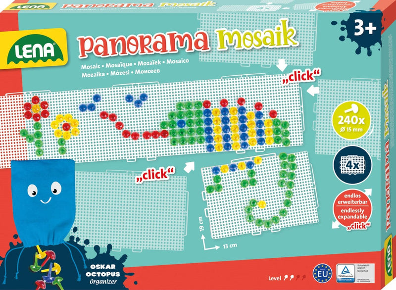 Se Lena Mosaic Perlesæt panoramabillede XL transparent 240 stk. 15mm ✔ Kæmpe udvalg i Lena ✔ Hurtig levering: 1 - 2 Hverdage samt billig fragt - Varenummer: MMA-18235616 og barcode / Ean: &