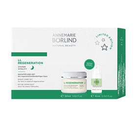 Se Annemarie Börlind LL Reg. Night Care Xmas-Set Ldt. Edi. Værdi 418,- LL Night Cream + 2-Phase Aloe Vera Shake ❤ Kæmpe udvalg i Blandet ❤ Hurtig levering: 1 - 2 Hverdage samt billig fragt - Varenummer: HG-81182 og barcode / Ean: &