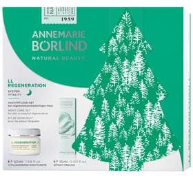 Stort online udvalg i Annemarie Börlind LL Reg. X-mas Night Cream 50 ml & Exfoliating Peel 15 ml ❤ Annemarie Börlind ❤ Hurtig levering: 1 - 2 Hverdage og gratis fragt v/køb over 295 kr. GLS til pakkeshop ❤ Varenummer: HG-81133 og barcode / Ean: 4011061232992 på lager - Kæmpe udvalg i Personlig pleje - Over 324 kendte brands på udsalg