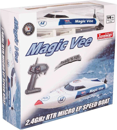 Se Magic Vee V5 RTR 2.4GHz Fjernstyret speedbåd ✔ Kæmpe udvalg i  Joysway ✔ Hurtig levering: 1 - 2 Hverdage samt billig fragt - Varenummer: MMA-146533 og barcode / Ean: '5712548145963 på lager - Udsalg på Fjernstyret Både Spar op til 54% - Over 434 design mærker på udsalg