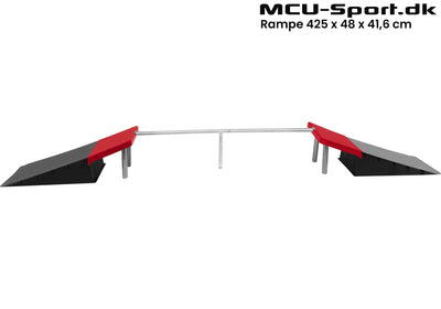 Se MCU-Sport Skate Rampe + Grind Rail sæt 425 x 48 x 41,6 cm ✔ Kæmpe udvalg i  MCU-Sport ✔ Hurtig levering: 1 - 2 Hverdage samt billig fragt - Varenummer: MMA-21479906 og barcode / Ean: '5712548214799 på lager - Udsalg på Trick Skateramper Spar op til 65% - Over 785 kendte brands på udsalg