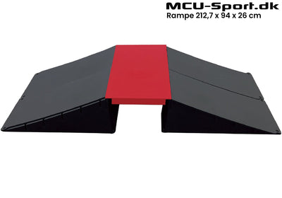 Se MCU-Sport Skate Rampe sæt 212,7 x 94 x 26 cm ✔ Kæmpe udvalg i  MCU-Sport ✔ Hurtig levering: 1 - 2 Hverdage samt billig fragt - Varenummer: MMA-21478901 og barcode / Ean: '5712548214775 på lager - Udsalg på Trick Skateramper Spar op til 59% - Over 785 kendte brands på udsalg