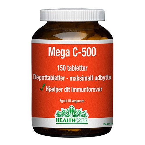 Se Mega C 500 mg 150 tabl. ❤ Kæmpe udvalg i Blandet ❤ Hurtig levering: 1 - 2 Hverdage samt billig fragt - Varenummer: HG-3896 og barcode / Ean: &