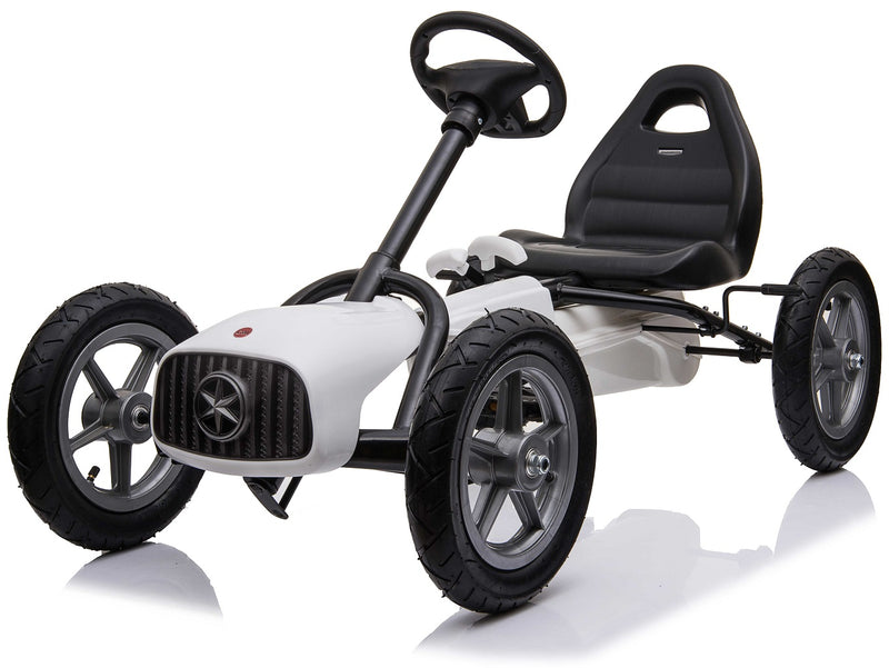 Se MegaLeg Pedal AIR Gokart 1903 til børn,  Hvid ✔ Kæmpe udvalg i  MegaLeg ✔ Hurtig levering: 1 - 2 Hverdage samt billig fragt - Varenummer: MMA-28052 og barcode / Ean: &