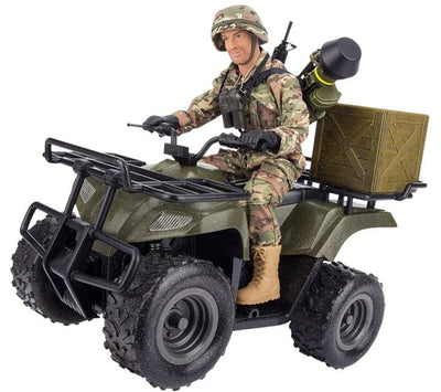 Se Militær ATV 1:6 med Action Figur 30,5cm (Model 2024) ❤ Stort online udvalg i World Peacekeepers ❤ Hurtig levering: 1 - 2 Hverdage samt billig fragt - Varenummer: MMA-199900253 og barcode / Ean: '018859900259 på lager - Udsalg på Store Actionfigurer 30,5 cm Spar op til 62% - Over 350 kendte brands på udsalg