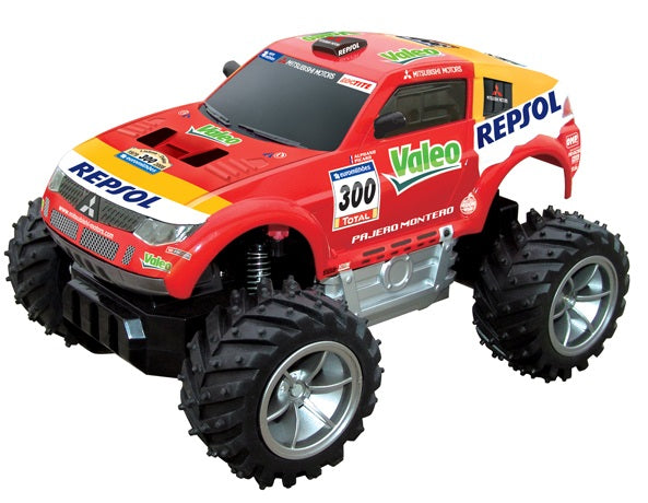 Se Mitsubishi Pajero Evolution Dakar Rally Fjernstyret Bil 1:18 ✔ Kæmpe udvalg i  Rastar ✔ Hurtig levering: 1 - 2 Hverdage samt billig fragt - Varenummer: MMA-14923 og barcode / Ean: &