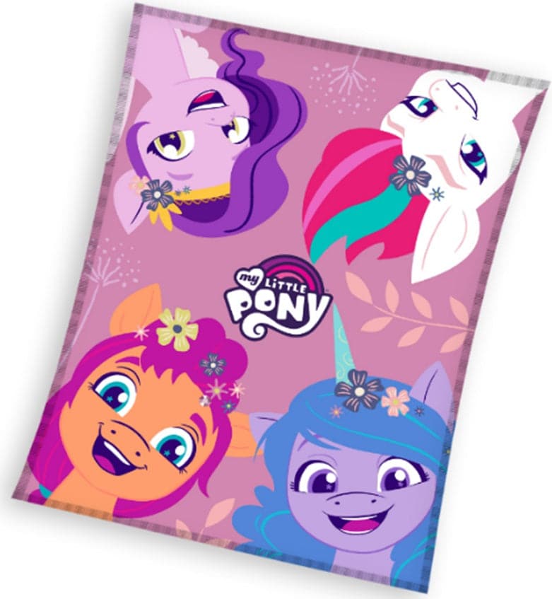 Se My Little Pony Fleecetæppe - 110 x 140 cm ✔ Kæmpe udvalg i Mmaction ✔ Hurtig levering: 1 - 2 Hverdage samt billig fragt - Varenummer: MMA-2040290 og barcode / Ean: &