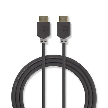 Se High Speed HDMI kabel med Ethernet - 4K@60Hz - 0.50 m ❤ Kæmpe udvalg i Nedis ❤ Hurtig levering: 1 - 2 Hverdage samt billig fragt - Varenummer: CPD-NE55CVBW34000AT05 og barcode / Ean: &