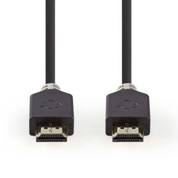 Se High Speed HDMI kabel med Ethernet - 4K@60Hz - 2 m ❤ Kæmpe udvalg i Nedis ❤ Hurtig levering: 1 - 2 Hverdage samt billig fragt - Varenummer: CPD-NE55CVBW34000AT20 og barcode / Ean: &