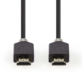 Se High Speed HDMI kabel med Ethernet - 4K@60Hz - 5 m ❤ Kæmpe udvalg i Nedis ❤ Hurtig levering: 1 - 2 Hverdage samt billig fragt - Varenummer: CPD-NE55CVBW34000AT50 og barcode / Ean: &