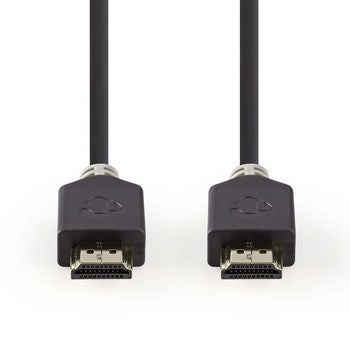 Se High Speed HDMI kabel med Ethernet - 4K@60Hz - 7.50 m ❤ Kæmpe udvalg i Nedis ❤ Hurtig levering: 1 - 2 Hverdage samt billig fragt - Varenummer: CPD-NE55CVBW34000AT75 og barcode / Ean: &