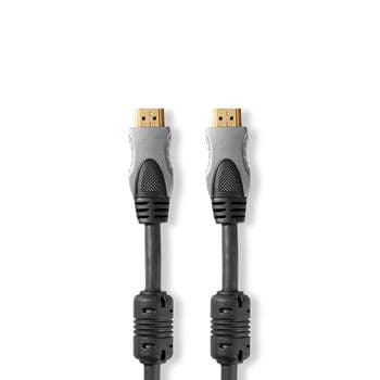 Se High Speed HDMI kabel med Ethernet - HDR 4K/30Hz - 15 m ❤ Kæmpe udvalg i Nedis ❤ Hurtig levering: 1 - 2 Hverdage samt billig fragt - Varenummer: CPD-NE55CVGC34000AT150 og barcode / Ean: &