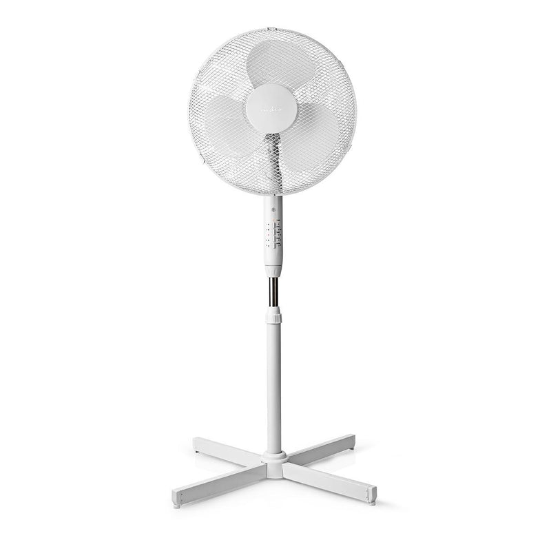 Se Gulv ventilator ø40 cm - 3 hastigheder og justerbar højde - Med fjernbetjening - Hvid ❤ Kæmpe udvalg i Nedis ❤ Hurtig levering: 1 - 2 Hverdage samt billig fragt - Varenummer: CPD-NE55FNST15CWT40 og barcode / Ean: &