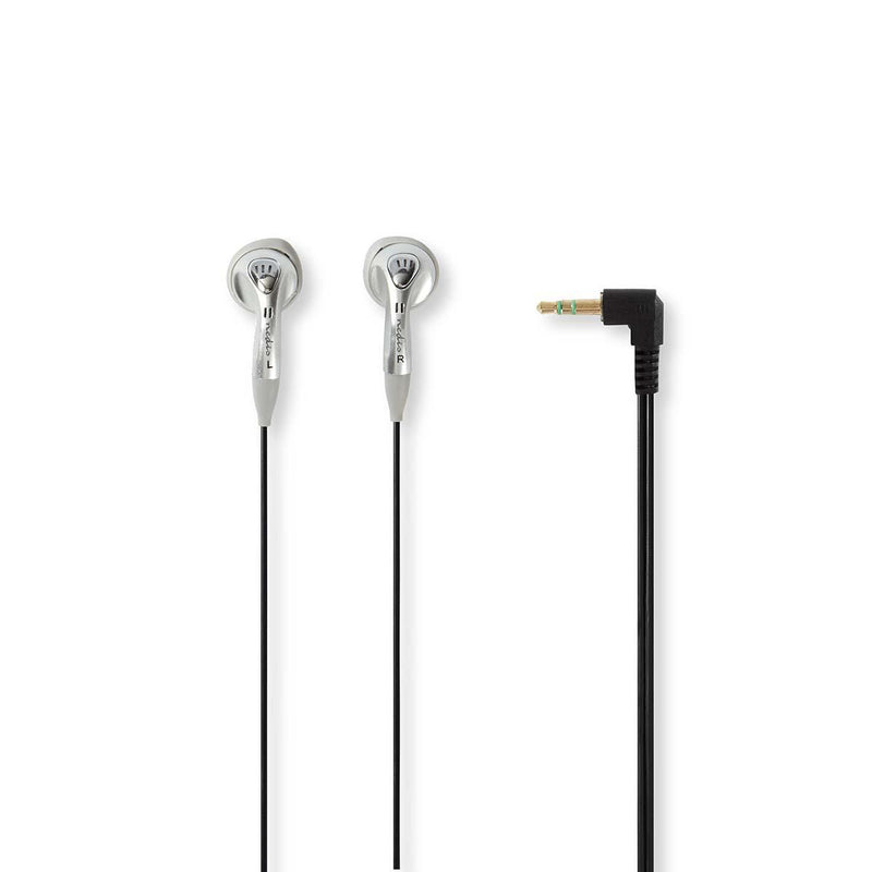 Se BASIC In-Ear Høretelefoner med 3.5mm audio kabel - Driver 16mm - Sølv ❤ Kæmpe udvalg i Nedis ❤ Hurtig levering: 1 - 2 Hverdage samt billig fragt - Varenummer: CPD-NE55HPWD1000GY og barcode / Ean: &