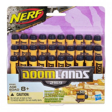 Se NERF - N-Strike Doomlands 30 stk. Nerf pile/Dart ❤ Stort online udvalg i Hasbro ❤ Hurtig levering: 1 - 2 Hverdage samt billig fragt ❤ Varenummer: MMA-197056 og barcode / Ean: '5010994912079 på lager - Udsalg på Nerf Våben Spar op til 57% - Over 324 kendte brands på udsalg