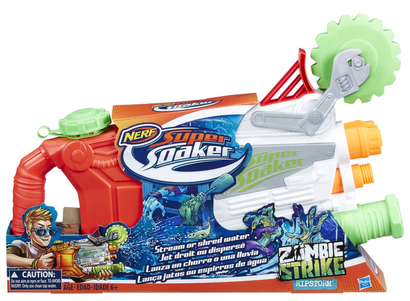 Se Nerf Super Soaker Zombie Strike Ripstorm Vandgevær ✔ Kæmpe udvalg i  Nerf ✔ Hurtig levering: 1 - 2 Hverdage samt billig fragt - Varenummer: MMA-197097 og barcode / Ean: &