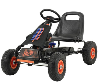 Se Nerf Thunder Pedal GoKart til børn ✔ Kæmpe udvalg i  MV Sports ✔ Hurtig levering: 1 - 2 Hverdage samt billig fragt - Varenummer: MMA-17604364 og barcode / Ean: '5017915004998 på lager - Udsalg på Gokarts med Pedaler Spar op til 52% - Over 785 kendte brands på udsalg