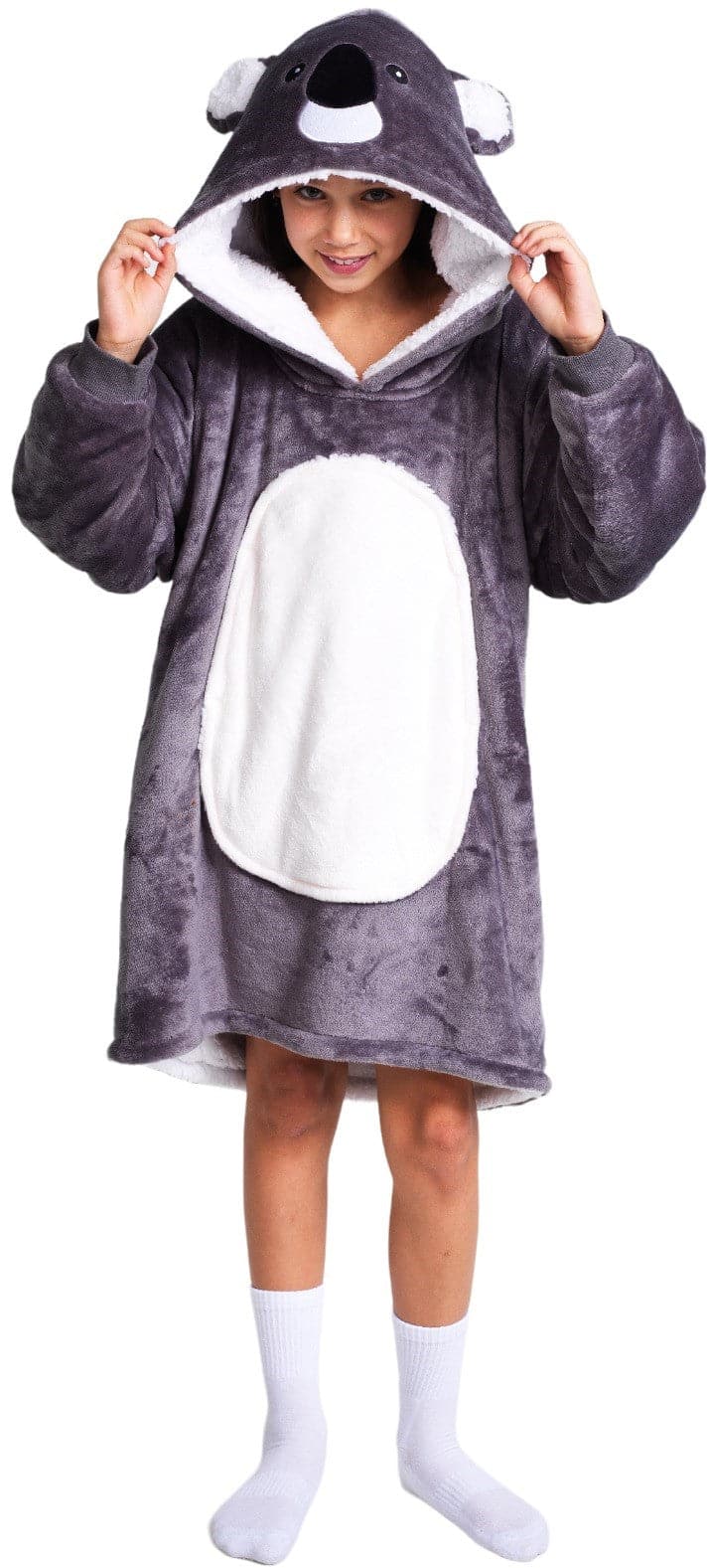 Se Noxxiez Cuddle Hoodiez - Koala, Medium (7-14 år) ✔ Kæmpe udvalg i  Noxxiez ✔ Hurtig levering: 1 - 2 Hverdage samt billig fragt - Varenummer: MMA-227008 og barcode / Ean: &