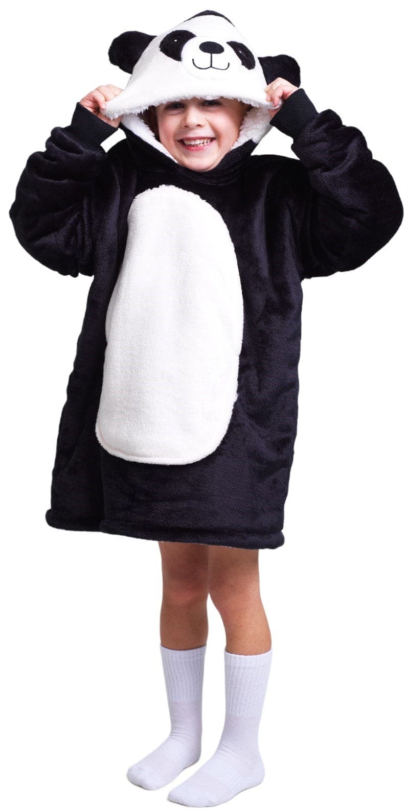 Se Noxxiez Cuddle Hoodiez - Panda,  Small (3-6 år) ✔ Kæmpe udvalg i  Noxxiez ✔ Hurtig levering: 1 - 2 Hverdage samt billig fragt - Varenummer: MMA-227005 og barcode / Ean: &