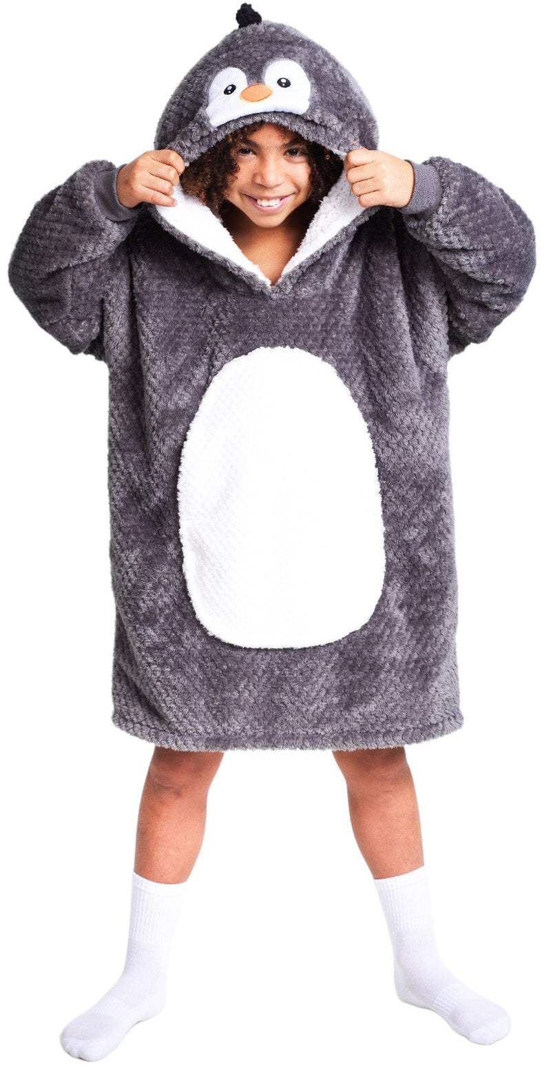 Se Noxxiez Cuddle Hoodiez - Pingvin, Medium (7-14 år) ✔ Kæmpe udvalg i  Noxxiez ✔ Hurtig levering: 1 - 2 Hverdage samt billig fragt - Varenummer: MMA-227007 og barcode / Ean: &