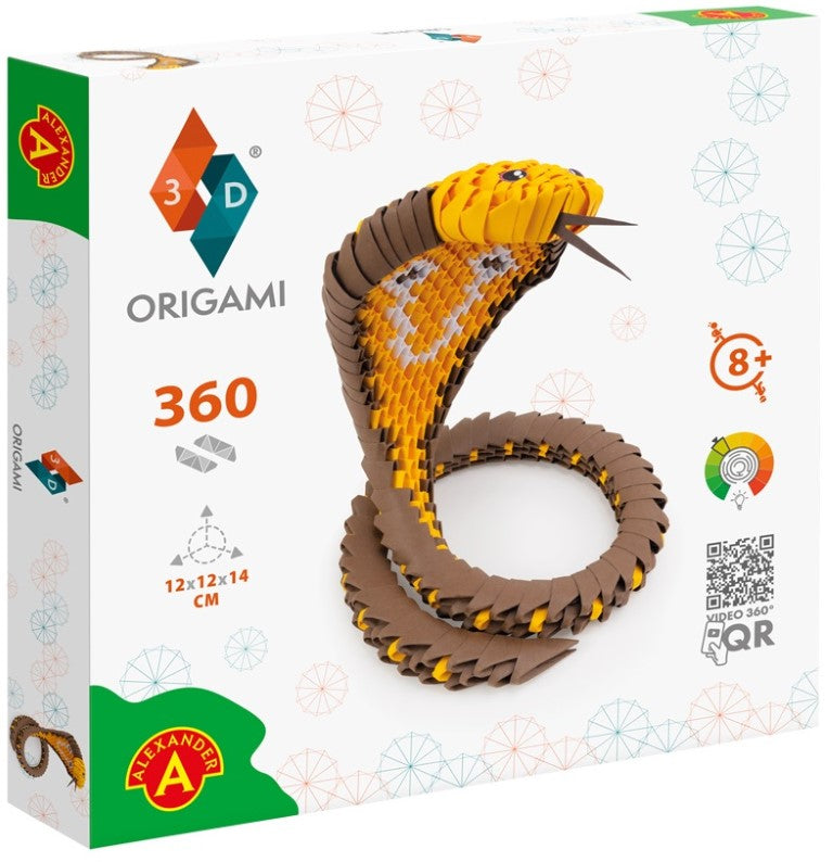 Se Origami 3D - Cobra Slange ✔ Kæmpe udvalg i Alexander ✔ Hurtig levering: 1 - 2 Hverdage samt billig fragt - Varenummer: MMA-2182571 og barcode / Ean: &